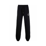 Marcelo Burlon Black Cotton Joggers (Workout Pants)