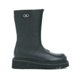 Salvatore Ferragamo Black Calfskin Boots