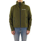Palm Angels Green Polyethylene Shell Jacket