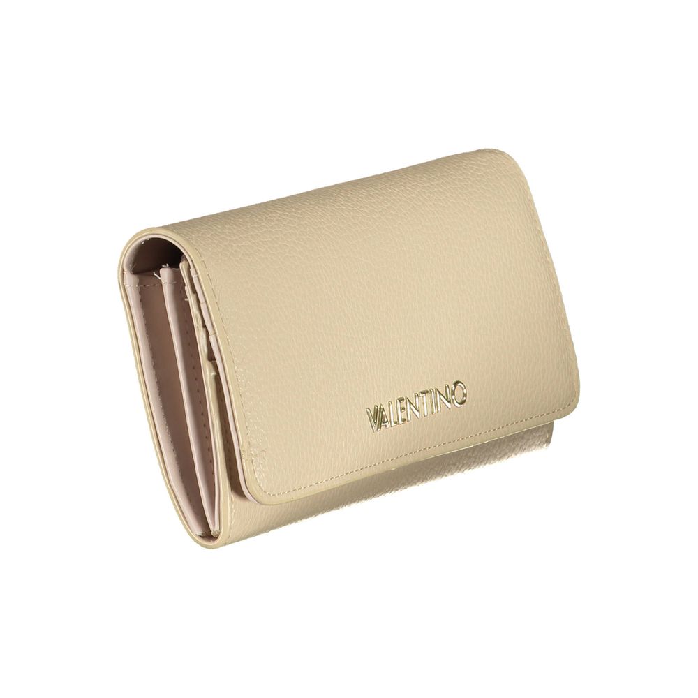 Mario Valentino Beige Polyethylene Wallet