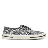 Celine Black Canvas Low Top Sneakers