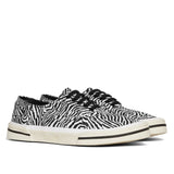 Celine Black Canvas Low Top Sneakers