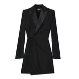 Dsquared² Black Viscose Cocktail Dress
