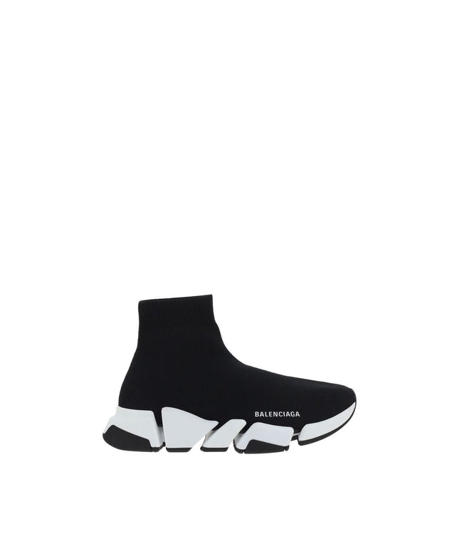 Balenciaga Black Polyester Athletic Sneakers
