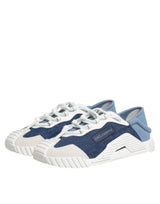 Dolce & Gabbana Multicolor Cotton Low Top NS1 Sneakers Shoes