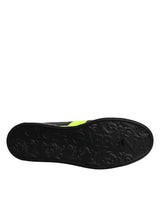 Dolce & Gabbana Black Crown Logo Low Top Men Sneakers Shoes