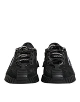 Dolce & Gabbana Black Logo Lace Low Top NS1 Sneakers Shoes