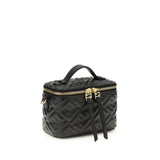Fendi Black Calf Leather Bos Taurus Shoulder Bag