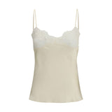 Chloé Cream Silk Top