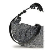 Diesel Silver Cotton Shoulder Bag
