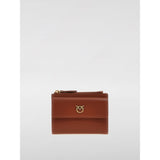 PINKO Brown Leather Leather Wallet