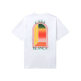 Casablanca White Cotton T-Shirt