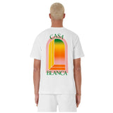 Casablanca White Cotton T-Shirt