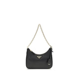 Prada Black Recycled Polyamide Shoulder Bag