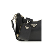 Prada Black Recycled Polyamide Shoulder Bag