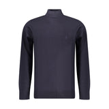 Coveri Moving Blue Nylon Men Sweater