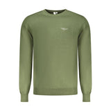 Accademia Militare Green Cotton Men Sweater