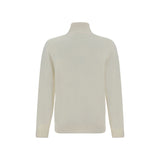 Brunello Cucinelli White Cashmere Cashmere Sweater