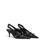 Balenciaga Black Calfskin High Heel Pumps