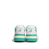 Autry White Leather Low Top Sneakers