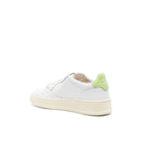 Autry White Leather Low Top Sneakers