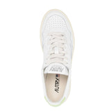 Autry White Leather Low Top Sneakers