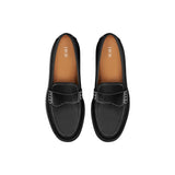 Dior Black Calfskin Slip-On Loafers