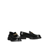 Celine Black Calfskin Slip-On Loafers