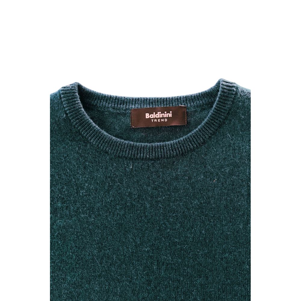 Baldinini Trend Green Cashmere Sweater