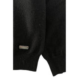 Baldinini Trend Black Cashmere Sweater