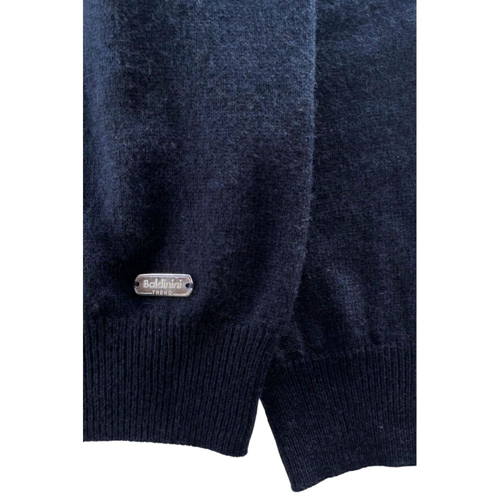 Baldinini Trend Blue Cashmere Sweater