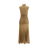 Magda Butrym Beige Copper Casual Dress