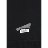 MM6 Black Wool Scarf