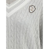 Brunello Cucinelli White Cotton Sweatshirt