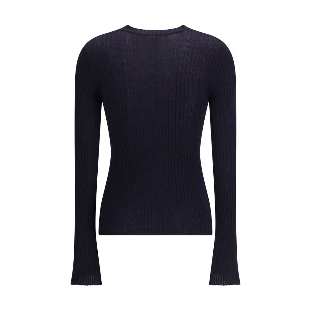 Cruna Blue Wool Sweater