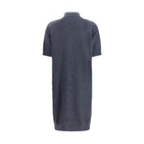 Brunello Cucinelli Blue Mohair Casual Dress