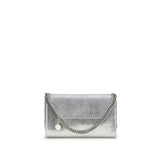 Stella McCartney Silver Polyester Shoulder Bag