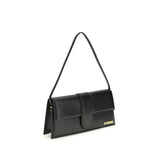Jacquemus Black Calf Leather Bos Taurus Shoulder Bag