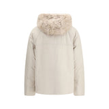 Brunello Cucinelli Gray Polyester Parka