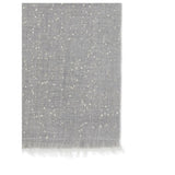 Brunello Cucinelli Gray Cashmere Scarf