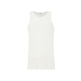 Jil Sander White Cotton Sleveless Jacket