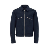 Tom Ford Blue Cotton Shell Jacket