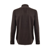 Tom Ford Brown Silk Shirt