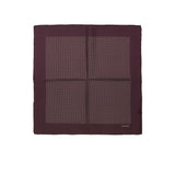 Tom Ford Bordeaux Silk Clutch Bag