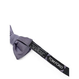 Tom Ford Purple Silk Bowtie