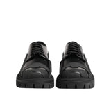 Dolce & Gabbana Black Calfskin Oxfords And Derbies