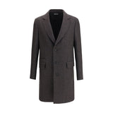 ZEGNA Brown Wool Coat