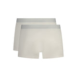 Trussardi White Cotton Men Boxer Underwear