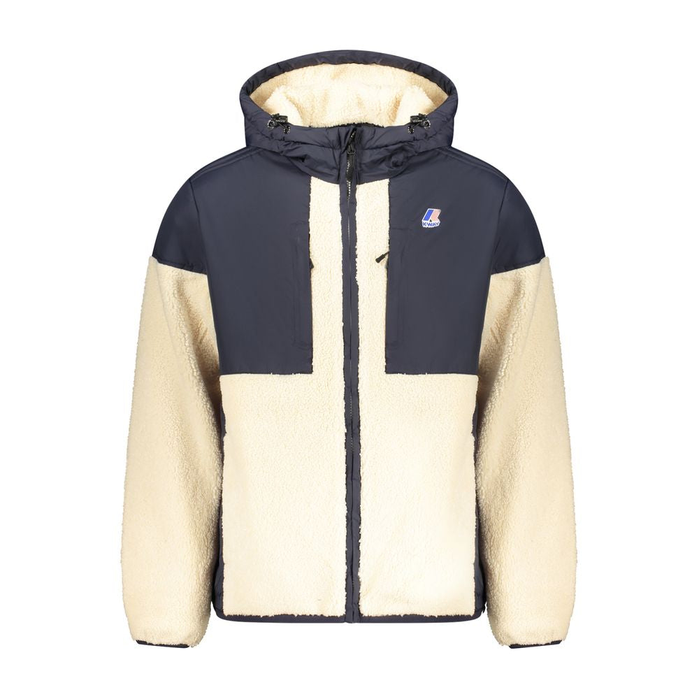 K-WAY Blue Polyamide Men Jacket