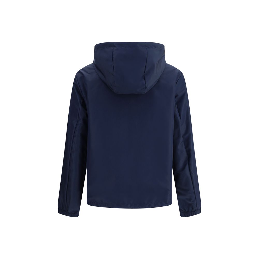Fendi Blue Polyester Shell Jacket